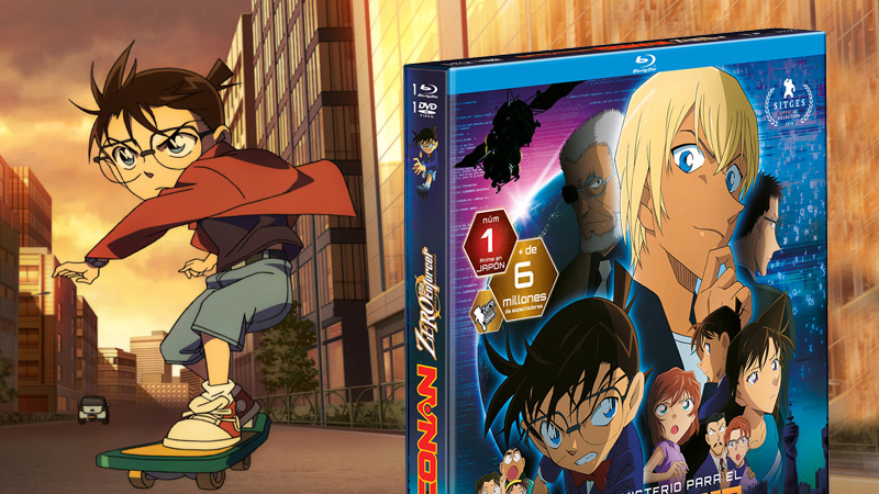 Nuevos detalles de Detective Conan: Zero the Enforcer en Blu-ray