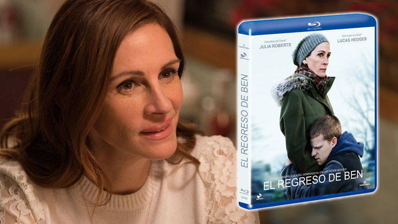 El Regreso de Ben -con Julia Roberts y Lucas Hedges- en Blu-ray