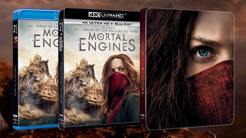 Toda la información sobre Mortal Engines en Blu-ray y UHD 4K