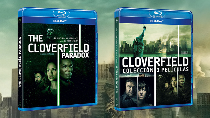 The Cloverfield Paradox en Blu-ray y pack con la saga