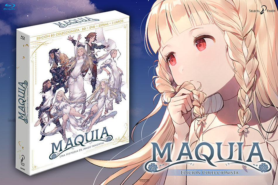 Fotografías del Digipak de Maquia. Una Historia de Amor Inmortal en Blu-ray 1