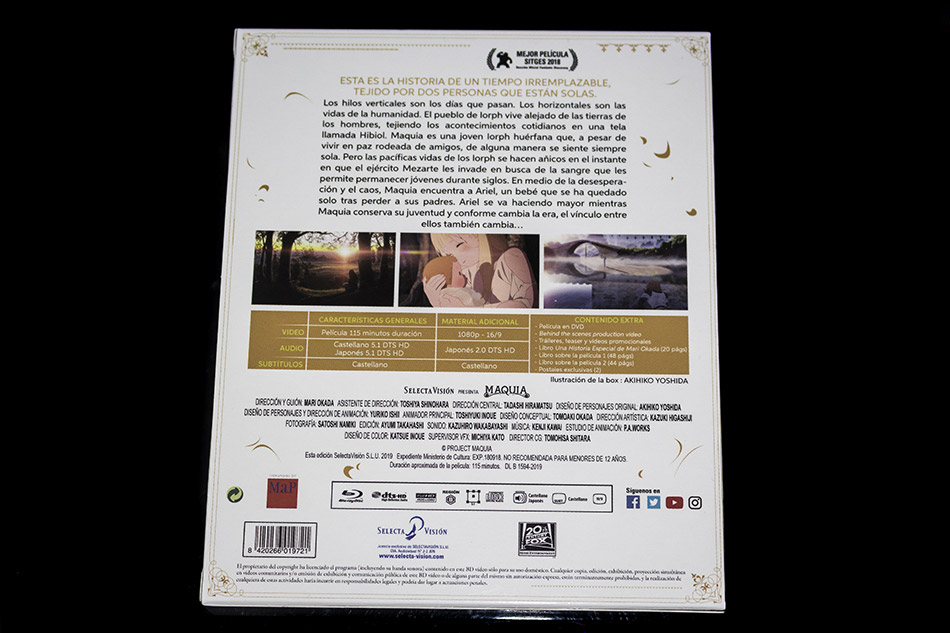 Fotografías del Digipak de Maquia. Una Historia de Amor Inmortal en Blu-ray 7