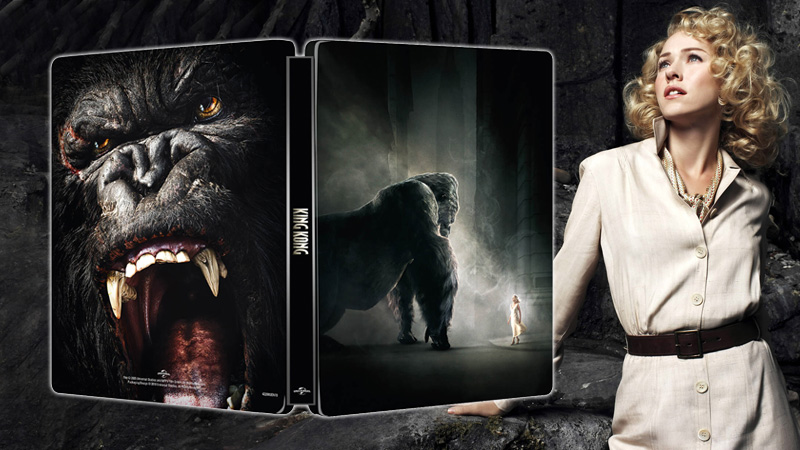 Steelbook del King Kong de Peter Jackson en UHD 4K