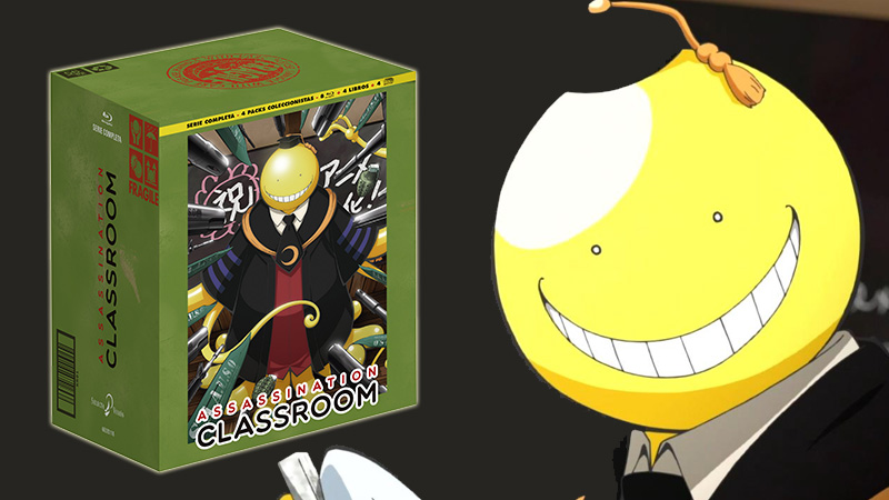 Edición coleccionista de la serie Assassination Classroom en Blu-ray