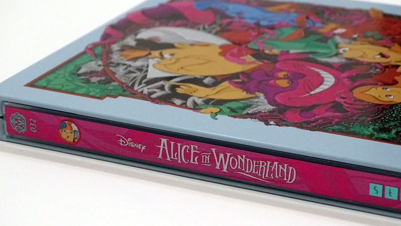 Fotografías del Steelbook de Alicia en el País de las Maravillas en Blu-ray de Mondo (UK)