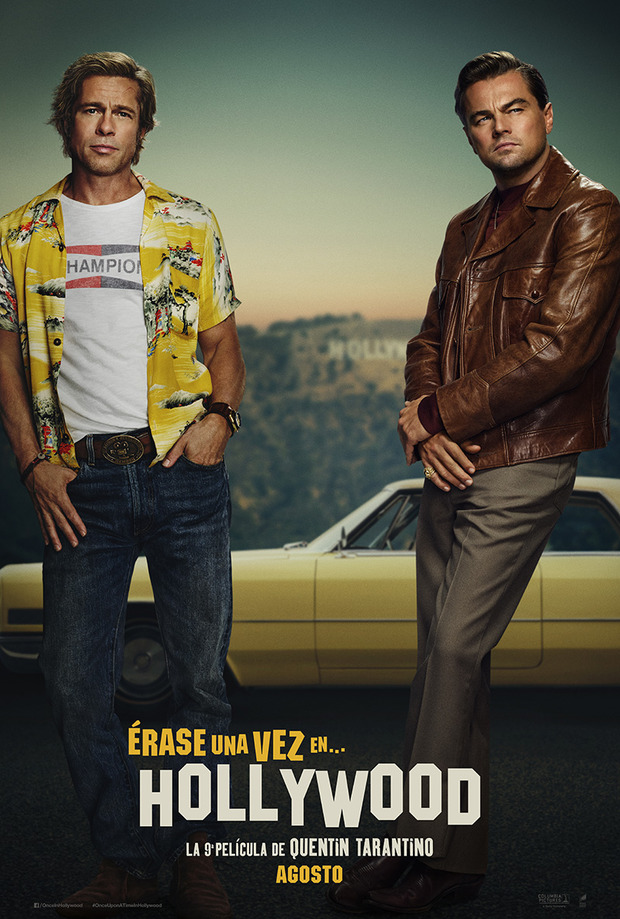 Teaser póster de Once Upon a Time in Hollywood 1