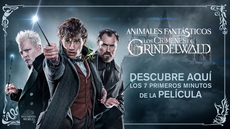 Primeros minutos de Animales Fantásticos: Los Crímenes de Grindelwald