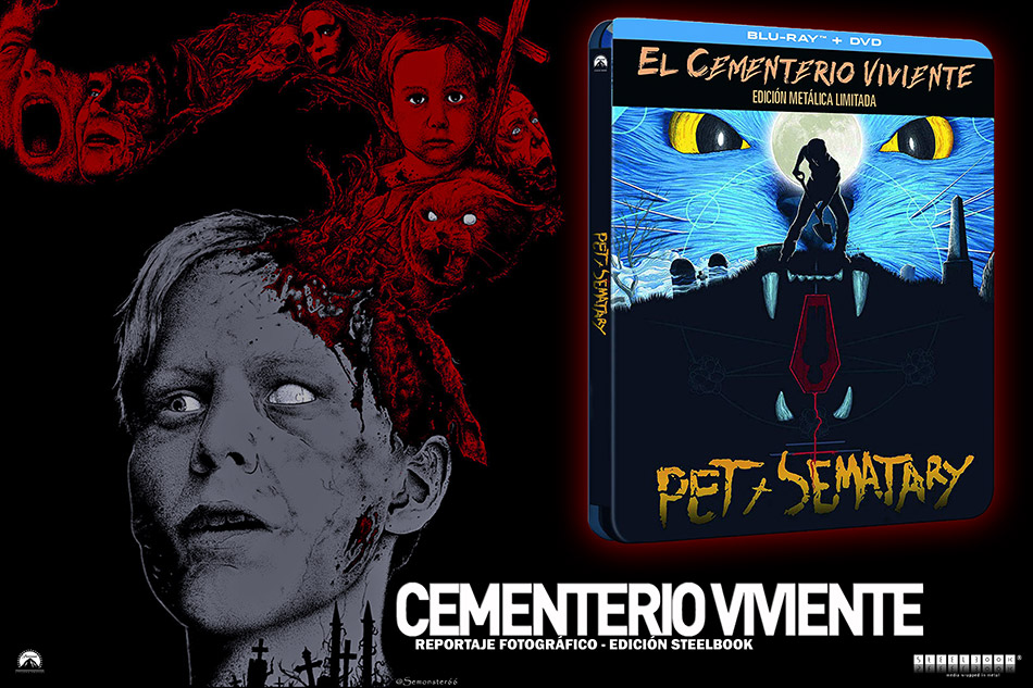 Fotografías del Steelbook de El Cementerio Viviente en Blu-ray 1