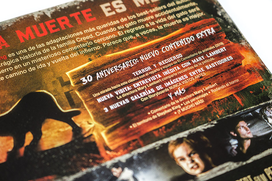 Fotografías del Steelbook de El Cementerio Viviente en Blu-ray 6