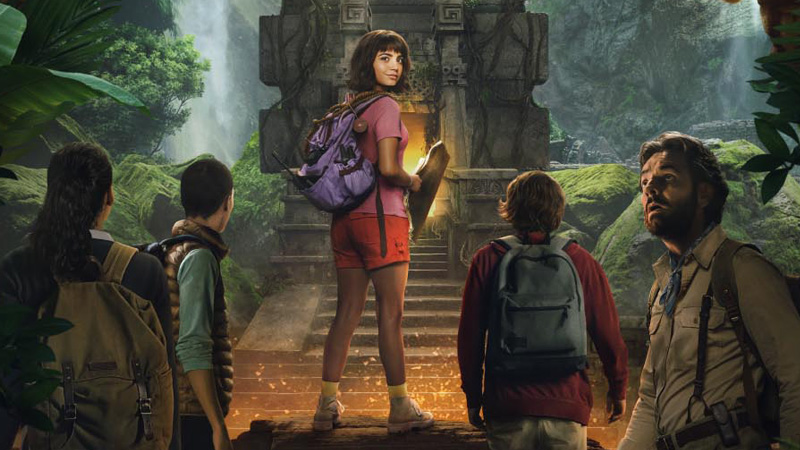 Primer póster de Dora y la Ciudad Perdida