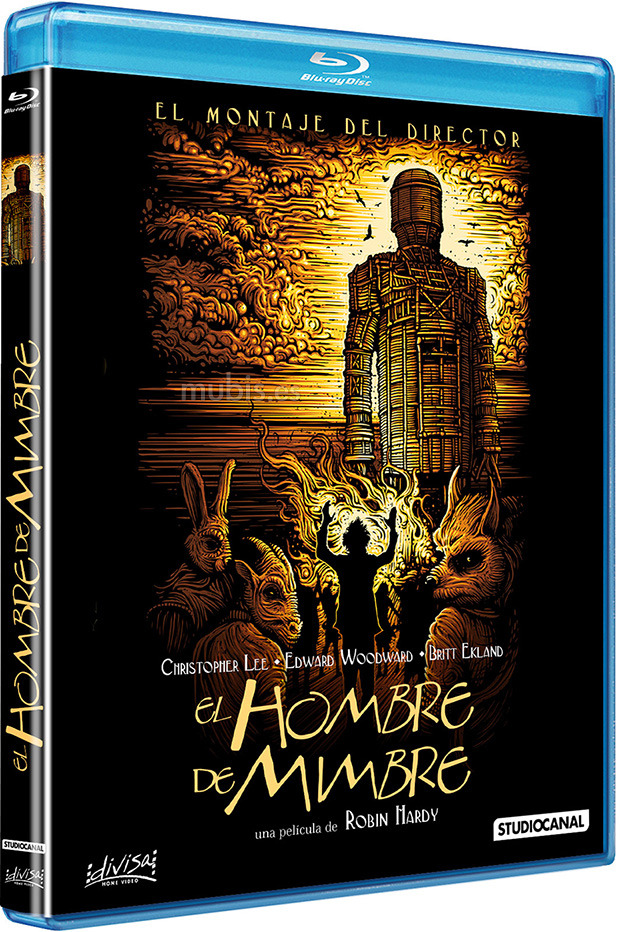 Desvelada la carátula del Blu-ray de El Hombre de Mimbre - Montaje del Director 1