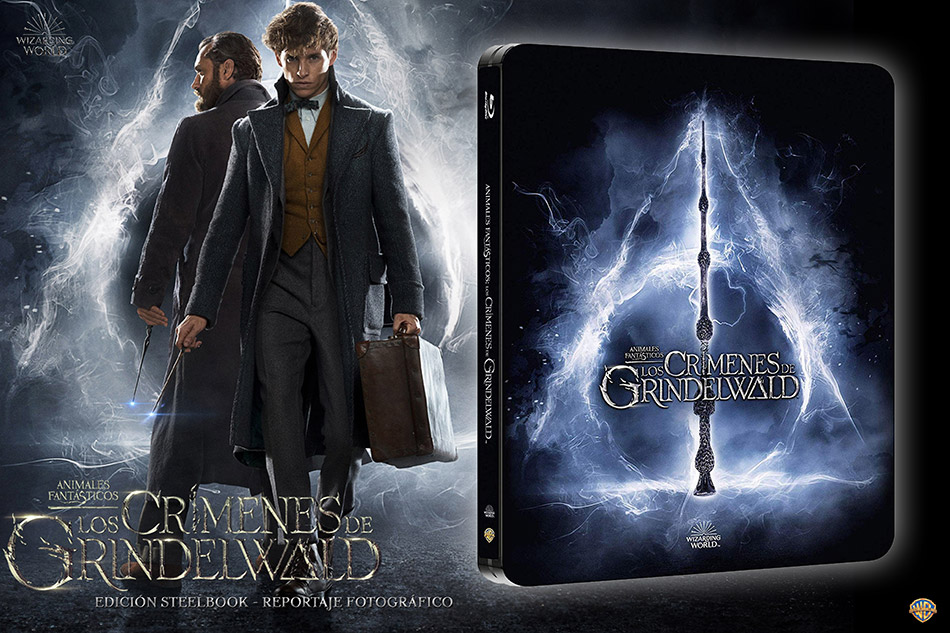 Fotografías del Steelbook de Animales Fantásticos: Los Crímenes de Grindelwald en Blu-ray 1