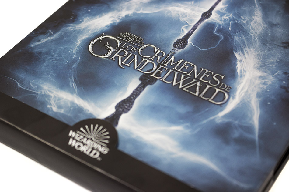 Fotografías del Steelbook de Animales Fantásticos: Los Crímenes de Grindelwald en Blu-ray 4