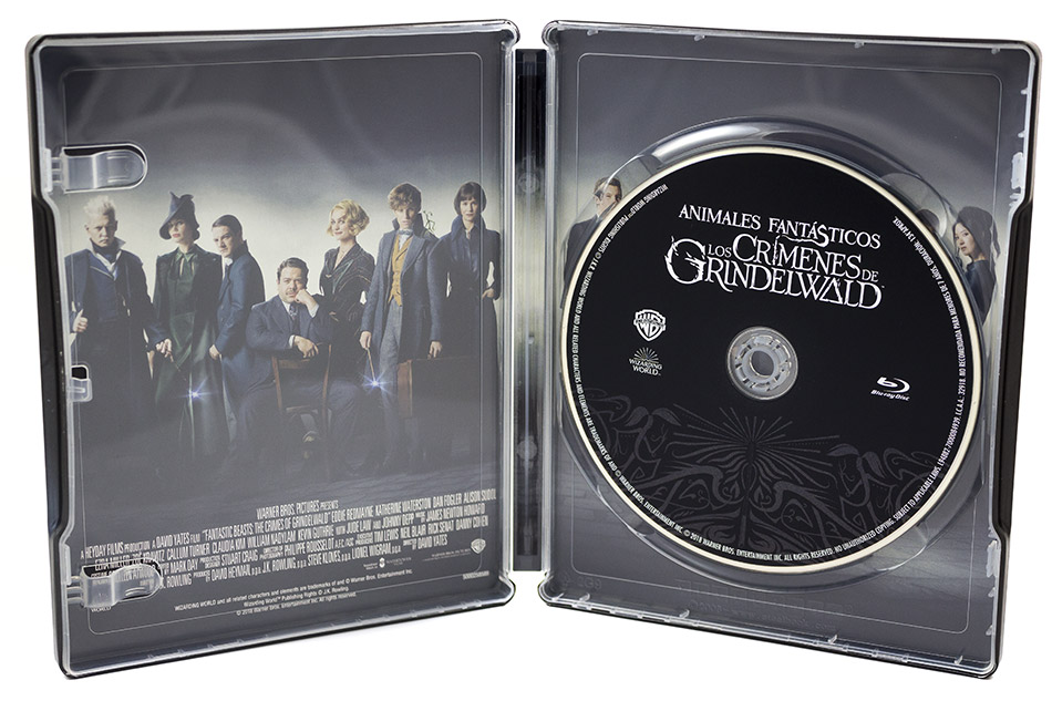 Fotografías del Steelbook de Animales Fantásticos: Los Crímenes de Grindelwald en Blu-ray 13