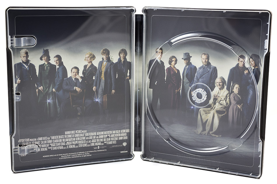 Fotografías del Steelbook de Animales Fantásticos: Los Crímenes de Grindelwald en Blu-ray 15