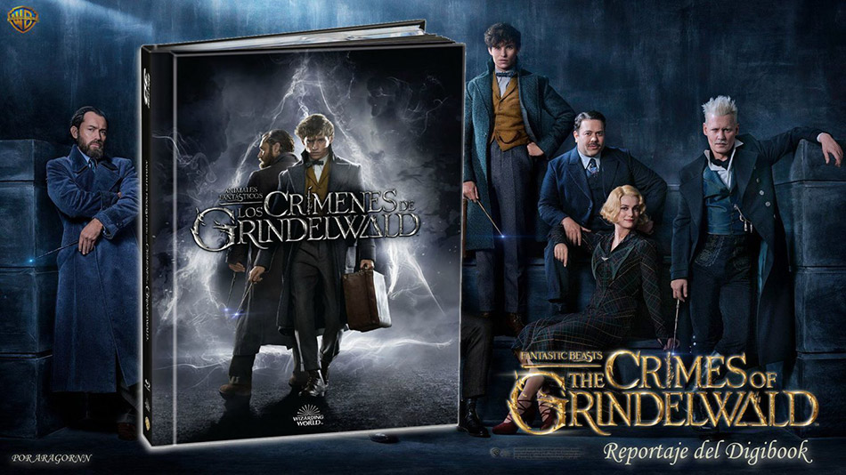 Fotografías del Digibook de Animales Fantásticos: Los Crímenes de Grindelwald en 3D 1