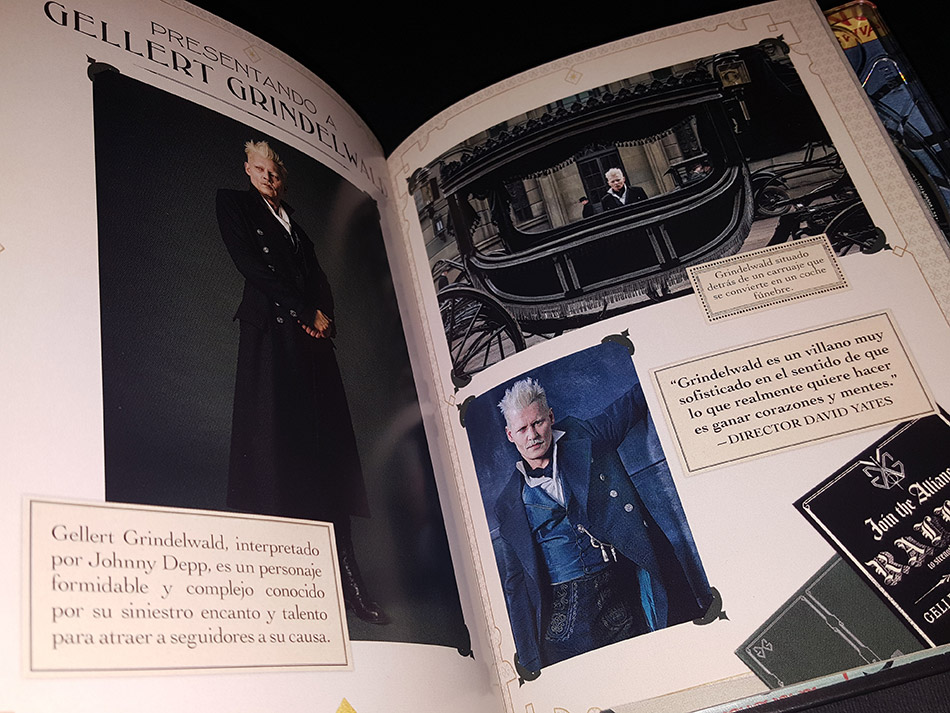 Fotografías del Digibook de Animales Fantásticos: Los Crímenes de Grindelwald en 3D 18