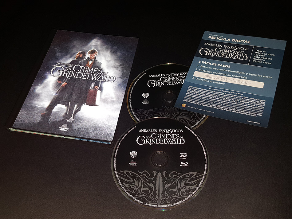 Fotografías del Digibook de Animales Fantásticos: Los Crímenes de Grindelwald en 3D 27