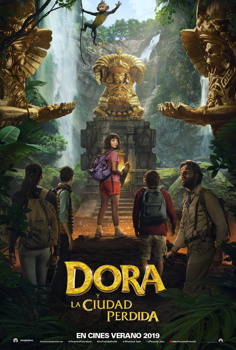 Primer tráiler de Dora y la Ciudad Perdida