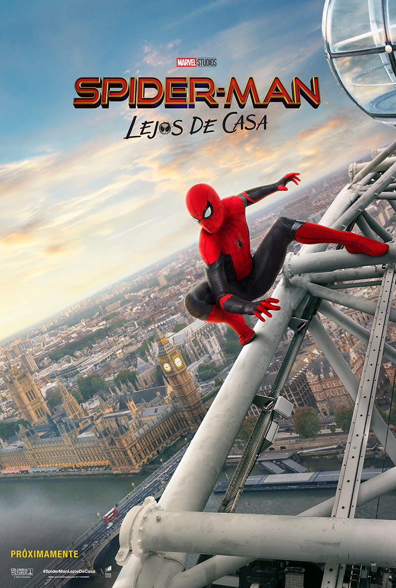 Pósters internacionales de Spider-Man: Lejos de Casa 2