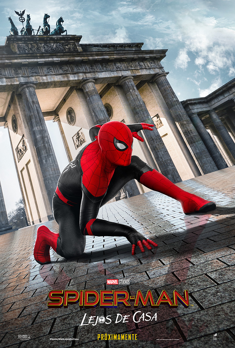 Pósters internacionales de Spider-Man: Lejos de Casa 3