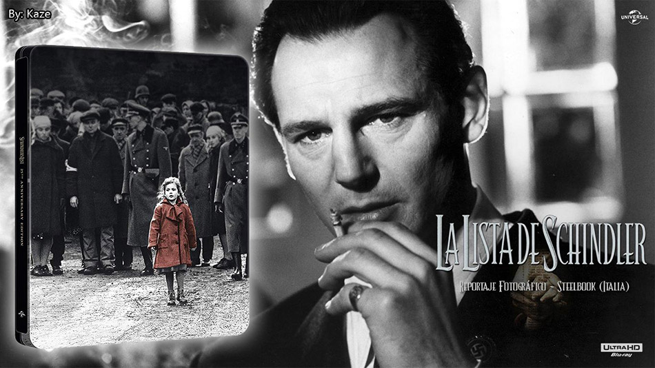 Fotografías del Steelbook de La Lista de Schindler en UHD 4K (Italia) 1