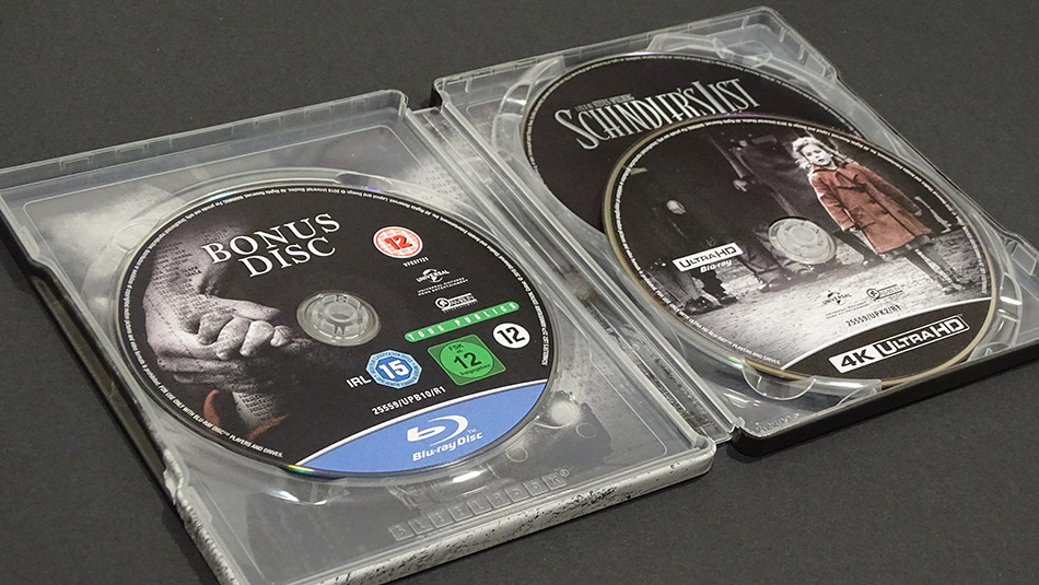 Fotografías del Steelbook de La Lista de Schindler en UHD 4K (Italia) 8