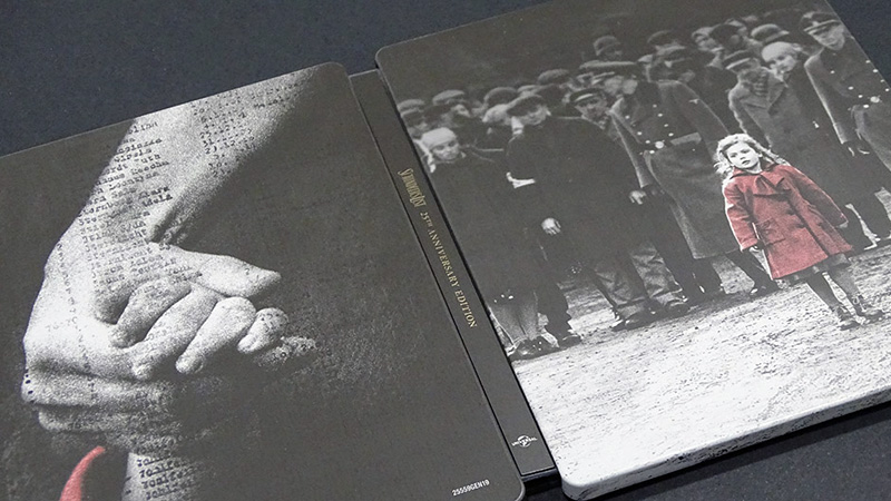 Fotografías del Steelbook de La Lista de Schindler en UHD 4K (Italia)