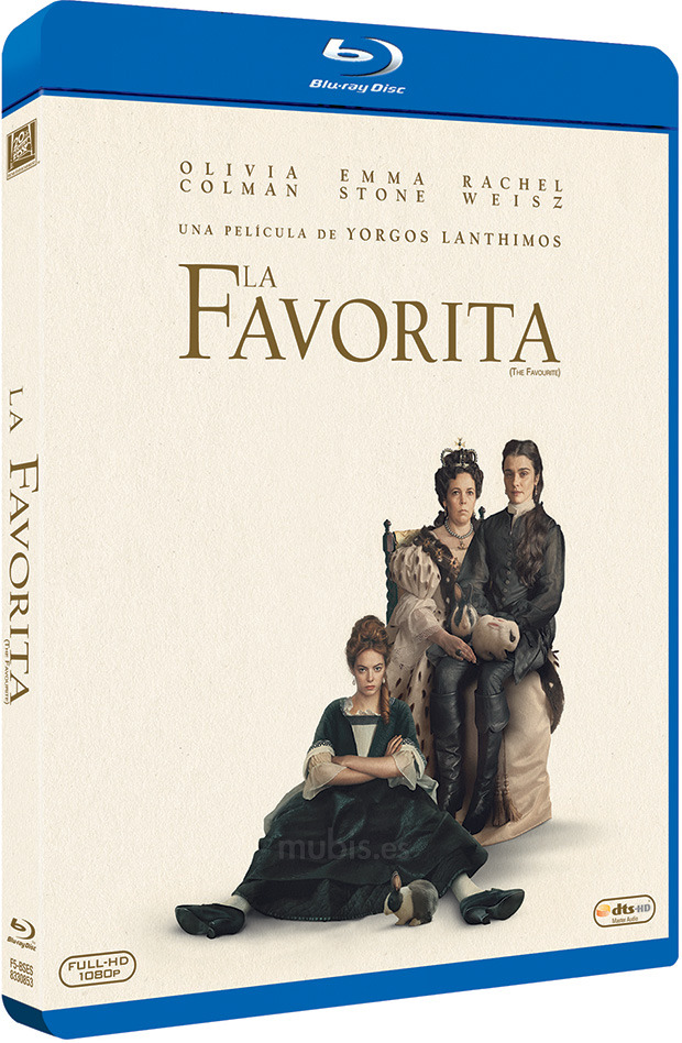 Detalles del Blu-ray de La Favorita 1