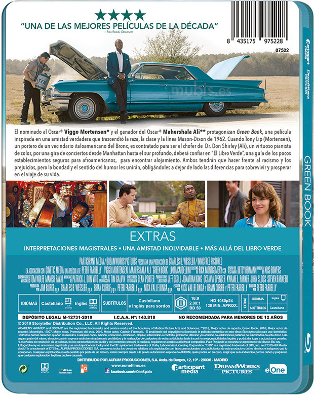 Green Book - Edición Metálica Blu-ray 4