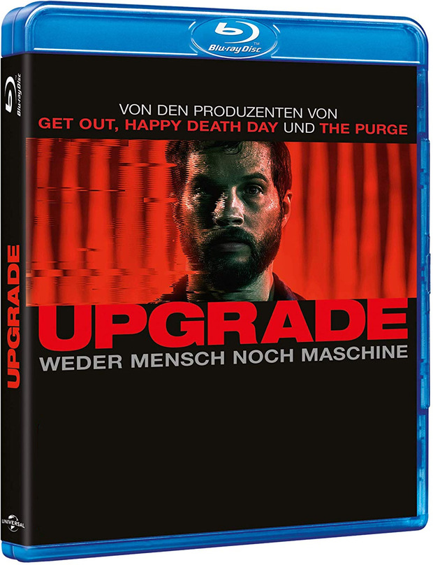 Edición alemana de Upgrade en Blu-ray con castellano