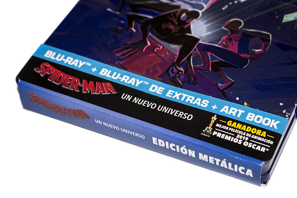 Fotografías del Steelbook de Spider-Man: Un Nuevo Universo en Blu-ray 3