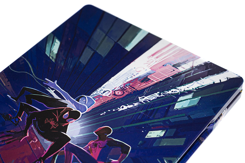 Fotografías del Steelbook de Spider-Man: Un Nuevo Universo en Blu-ray 9