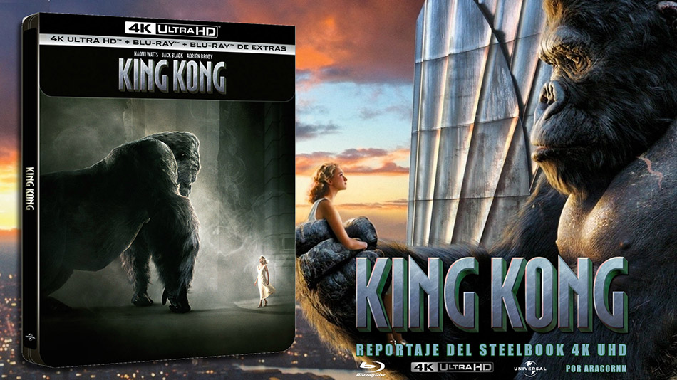 Fotografías del Steelbook de King Kong en UHD 4K 1