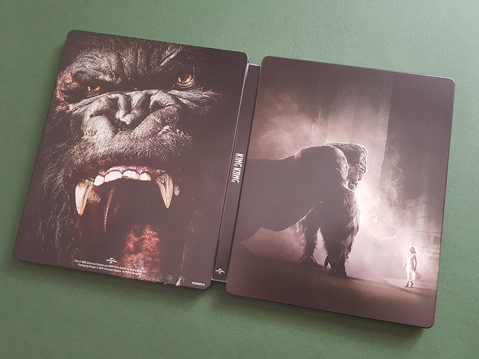 Fotografías del Steelbook de King Kong en UHD 4K 18