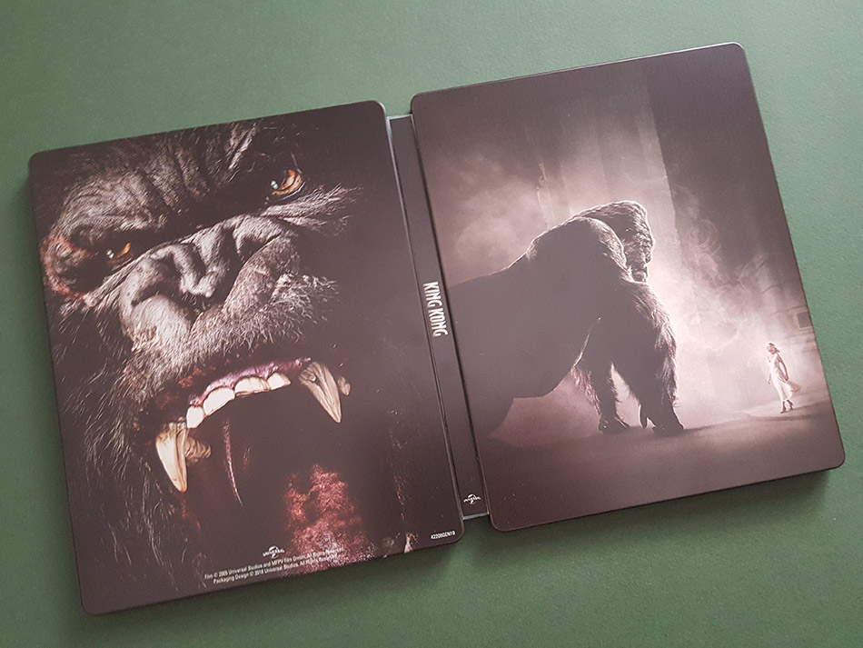 Fotografías del Steelbook de King Kong en UHD 4K 19