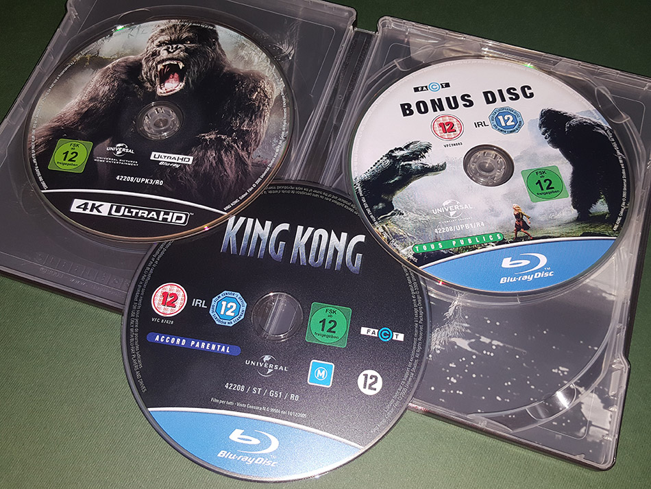 Fotografías del Steelbook de King Kong en UHD 4K 21