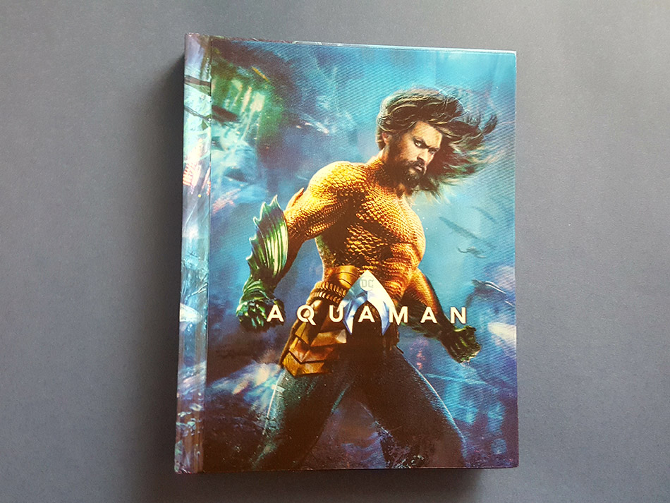 Fotografías del Digibook de Aquaman en Blu-ray 3D 8
