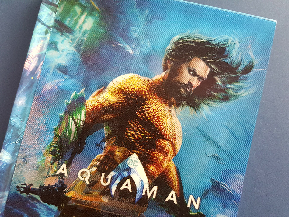 Fotografías del Digibook de Aquaman en Blu-ray 3D 9