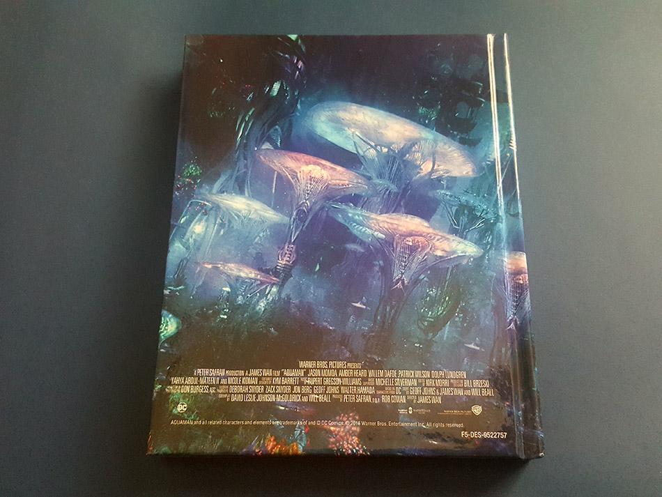Fotografías del Digibook de Aquaman en Blu-ray 3D 12