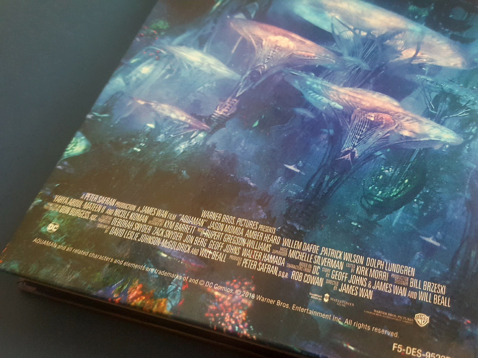 Fotografías del Digibook de Aquaman en Blu-ray 3D 13