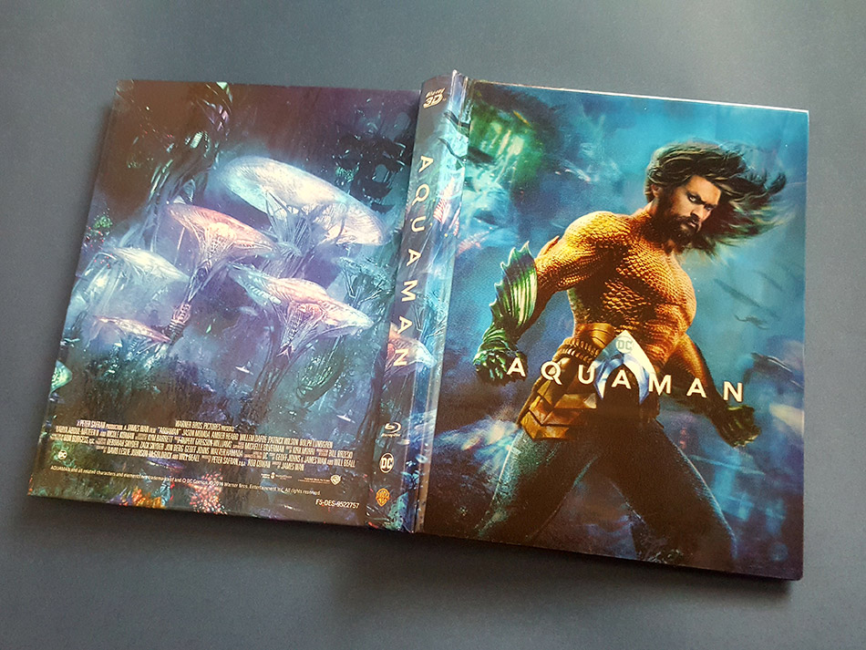 Fotografías del Digibook de Aquaman en Blu-ray 3D 14