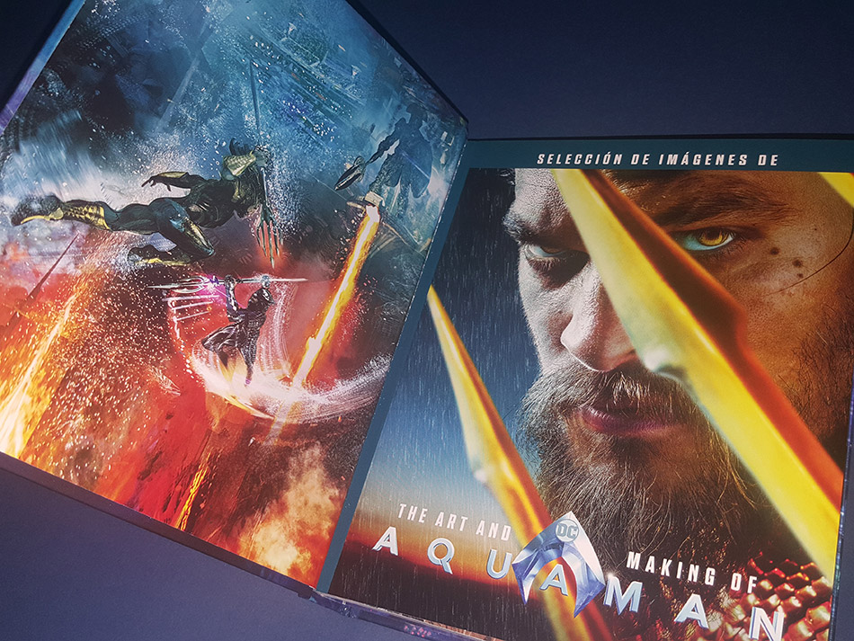 Fotografías del Digibook de Aquaman en Blu-ray 3D 16