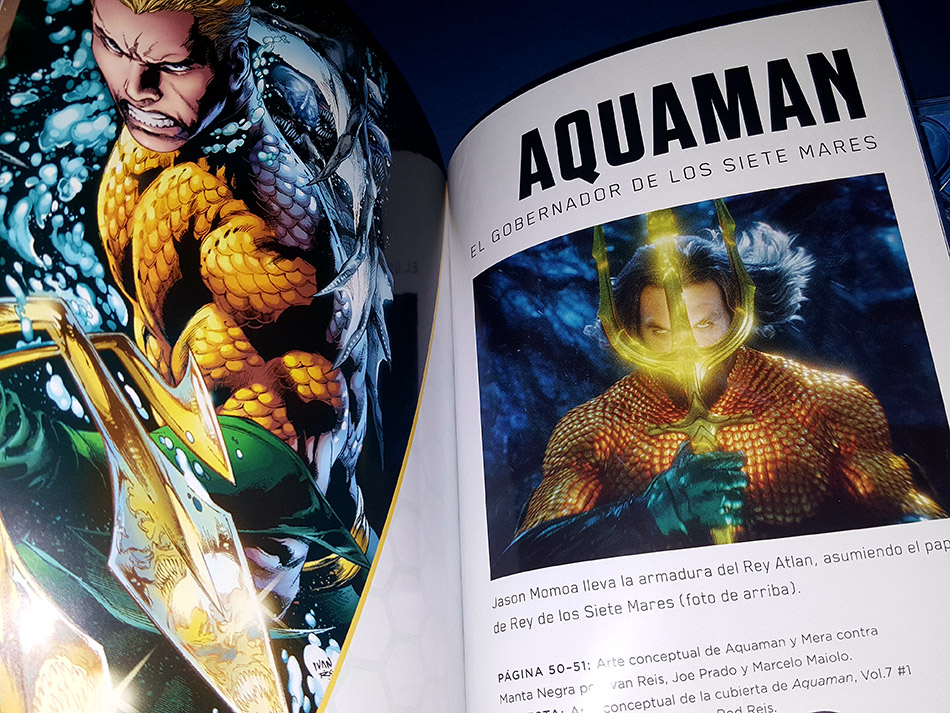 Fotografías del Digibook de Aquaman en Blu-ray 3D 23