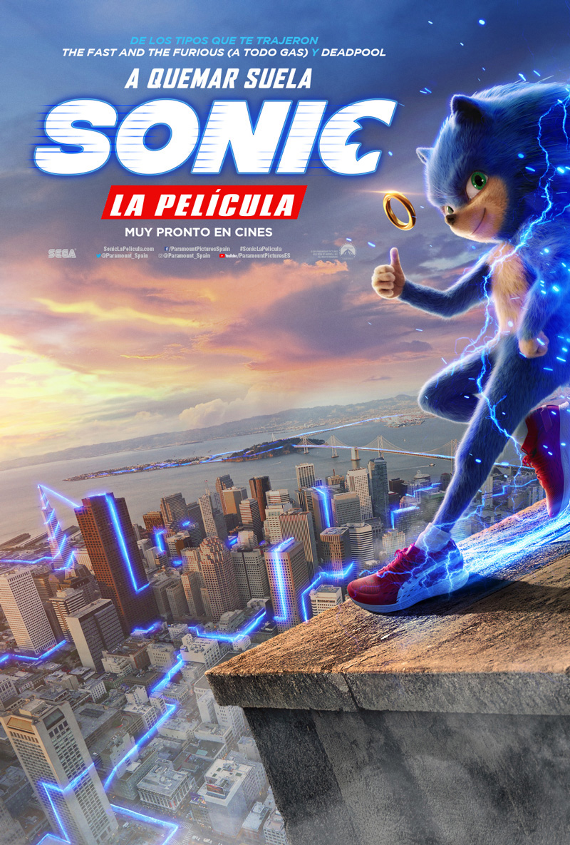 Tráiler de "Sonic. La Película" con Jim Carrey