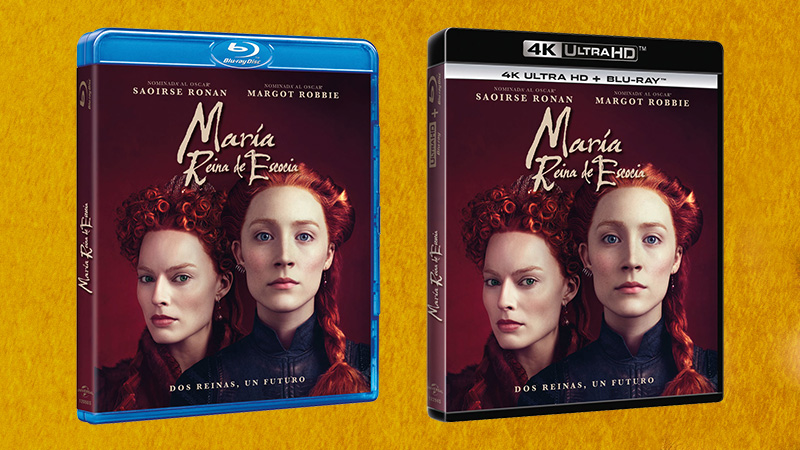 María Reina de Escocia anunciada en Blu-ray y UHD 4K