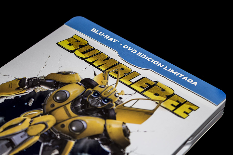 Fotografías del Steelbook de Bumblebee en Blu-ray 4