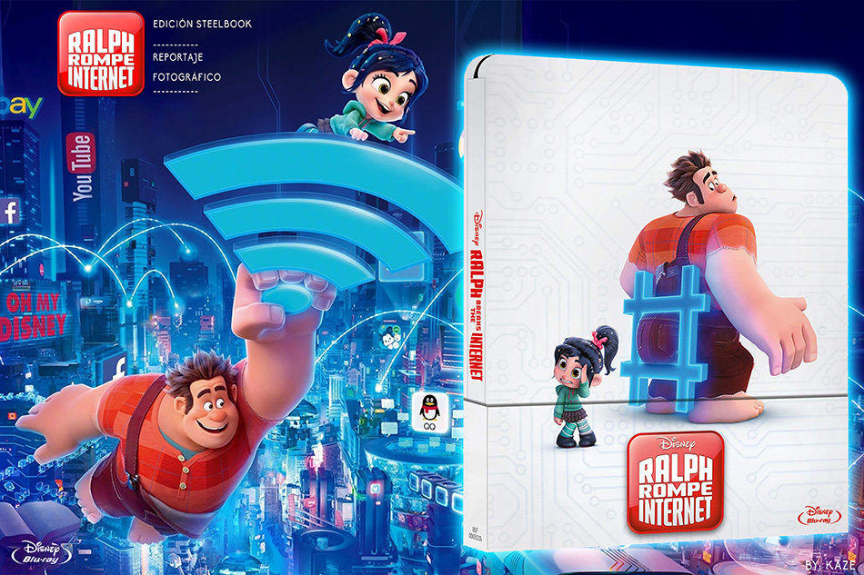 Fotografías del Steelbook de Ralph rompe Internet en Blu-ray 1