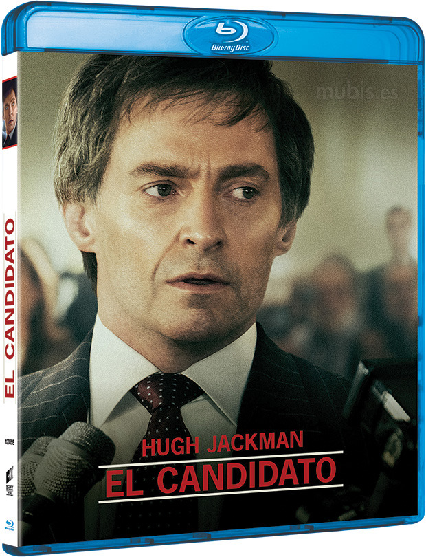 Diseño de la carátula de El Candidato en Blu-ray 1