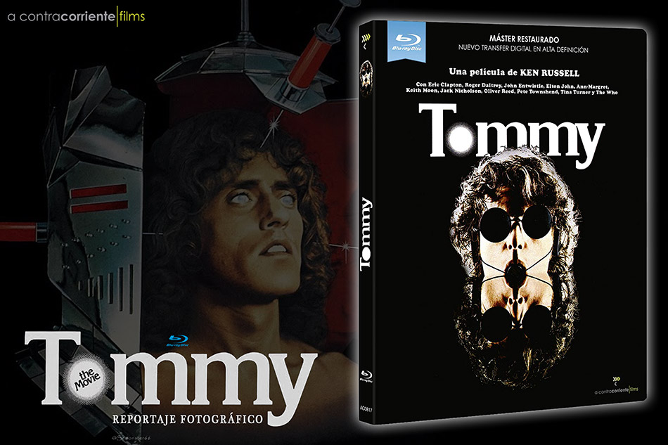 Fotografías de la edición con funda de Tommy en Blu-ray 1